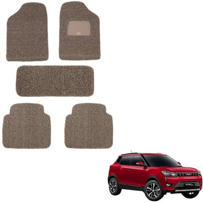 autokaar PVC, Rubber Standard Mat For  Mahindra XUV 300(Brown)