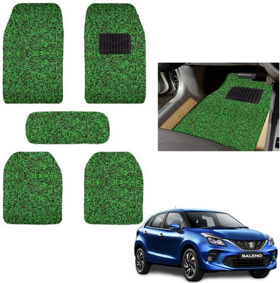 autokaar PVC, Rubber Standard Mat For  Maruti Baleno(Green, Black)