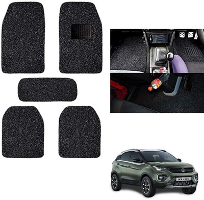 autokaar PVC, Rubber Standard Mat For  Tata Nexon(Black)