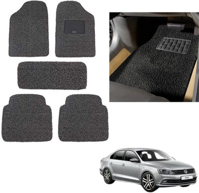 autokaar PVC, Rubber Standard Mat For  Volkswagen Jetta(Grey, Black)