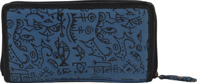 Indha Craft Casual, Party, Formal Blue  Clutch
