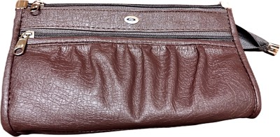 Magnetiqe Casual, Formal, Party Brown  Clutch