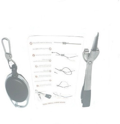 JUST ONE CLICK Carbon Steel Fish Hook Extractor(8 cm With Sheath)