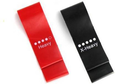 Skyfitness New Heavy & X-Heavy Loopband Resistance Band(Pack of 2)
