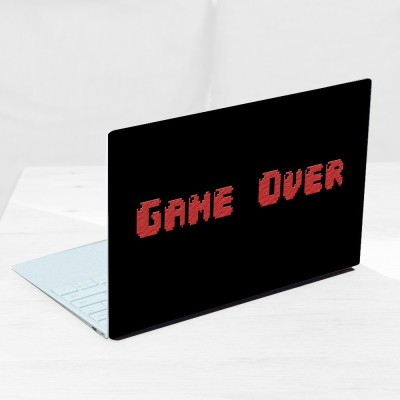 Guru Production GURUPRODUCTION GAME OVER TEX STICKER LAPTOP VINYL Laptop Decal 15.5