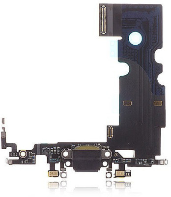 Unique4Ever REPLACEMENT FOR IPHONE 8 PLUS CHARGING PORT FLEX CABLE (Black) Apple Iphone 8 Plus Charging Connector Flex cable