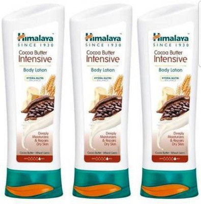 HIMALAYA cocoa butter intensive Body Lotion 100ml x 3(300 ml)