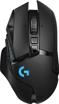 Logitech G502 Lightspeed Wireless Optical  Gaming Mouse  (2.4GHz Wireless, Black)