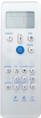 Technology Ahead Replacement Remote Control Compatible for Carrier Split/Window AC CARIER AIR CONDITIONER REMOTE CARRIER Remote Controller(White)