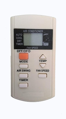 Technology Ahead 44A PANASONIC A AIR CONDITIONER REMOTE Panasonic AC Remote Controller(White)