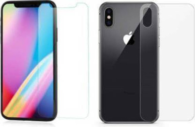 SOMTONE Front and Back Tempered Glass for Apple iPhone XR(Pack of 1)