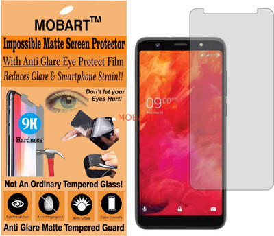 MOBART Impossible Screen Guard for LAVA Z81 (Flexible Matte)(Pack of 1)