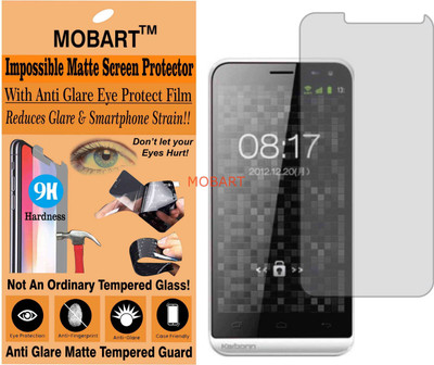 MOBART Impossible Screen Guard for KARBONN A12 (Flexible Matte)(Pack of 1)