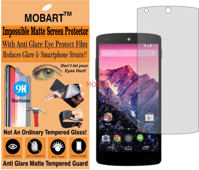 MOBART Impossible Screen Guard for GOOGLE NEXUS 5 (Flexible Matte)(Pack of 1)
