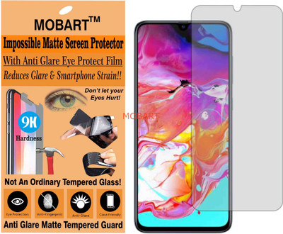 MOBART Impossible Screen Guard for SAMSUNG A70 (Flexible Matte)(Pack of 1)