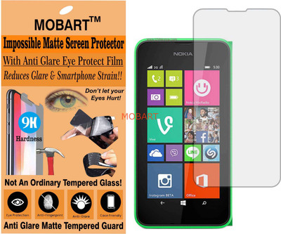 MOBART Impossible Screen Guard for NOKIA LUMIA 530 (Flexible Matte)(Pack of 1)