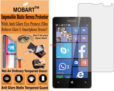 MOBART Impossible Screen Guard for MICROSOFT LUMIA 435 (Flexible Matte)(Pack of 1)