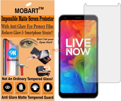 MOBART Impossible Screen Guard for LG Q7 PLUS (Flexible Matte)(Pack of 1)