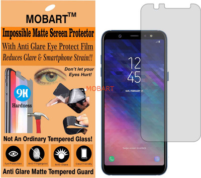 MOBART Impossible Screen Guard for SAMSUNG A6 2018 (Flexible Matte)(Pack of 1)