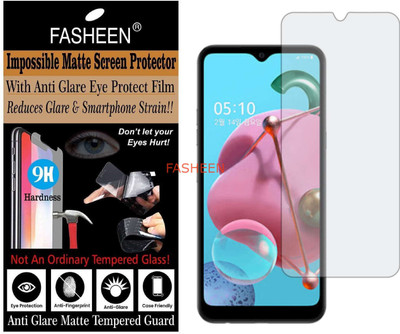 Fasheen Impossible Screen Guard for LG Q51 (Flexible Matte)(Pack of 1)