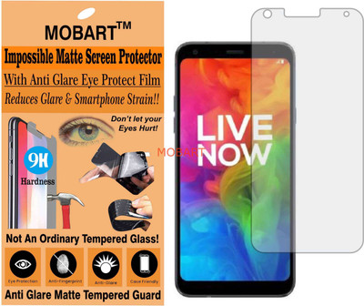 MOBART Impossible Screen Guard for LG Q7 MT 6750S (Flexible Matte)(Pack of 1)