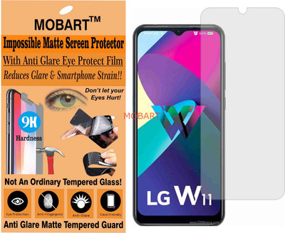 MOBART Impossible Screen Guard for LG W31 (Flexible Matte)(Pack of 1)