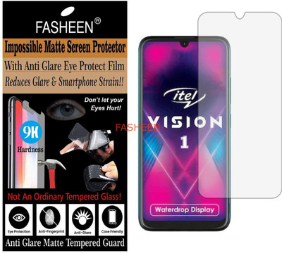 Fasheen Impossible Screen Guard for ITEL VISION 1 (Flexible Matte)(Pack of 1)