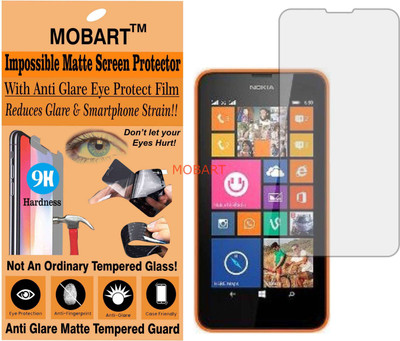 MOBART Impossible Screen Guard for NOKIA LUMIA 630 (Flexible Matte)(Pack of 1)