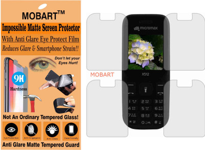 MOBART Impossible Screen Guard for MICROMAX X512 (Flexible Matte)(Pack of 1)