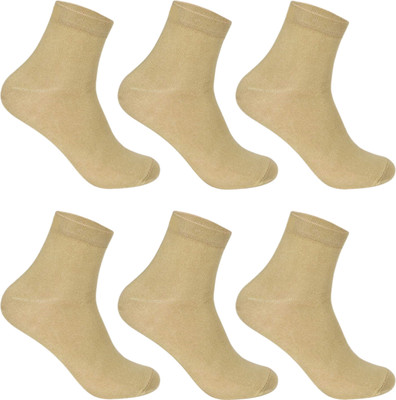 SOCOLOCO Unisex Solid Ankle Length(Pack of 3)