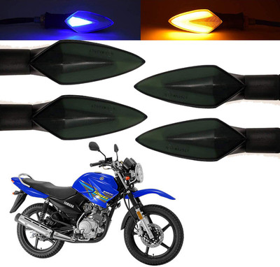 Vagary Front, Rear, Side LED Indicator Light for Yamaha YBR 125(Blue, Yellow)