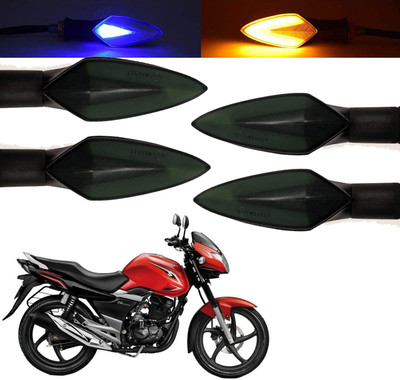 Vagary Front, Rear, Side LED Indicator Light for Suzuki GS 150R(Blue, Yellow)