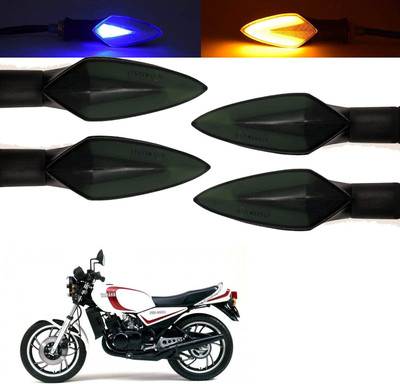 Vagary Front, Rear, Side LED Indicator Light for Yamaha RD 350(Blue, Yellow)