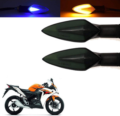 Vagary Front, Rear, Side LED Indicator Light for Honda CBR 150R(Blue, Yellow)