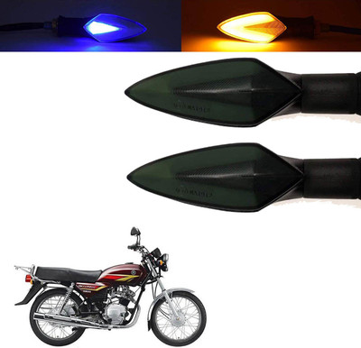 Vagary Front, Rear, Side LED Indicator Light for Yamaha Crux(Blue, Yellow)