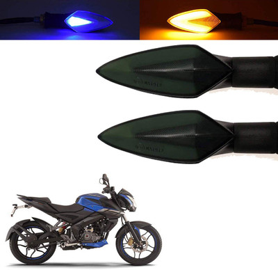 Vagary Front, Rear, Side LED Indicator Light for Bajaj Pulsar 150(Blue, Yellow)