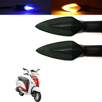 Vagary Front, Rear, Side LED Indicator Light for Hero Maestro(Blue, Yellow)