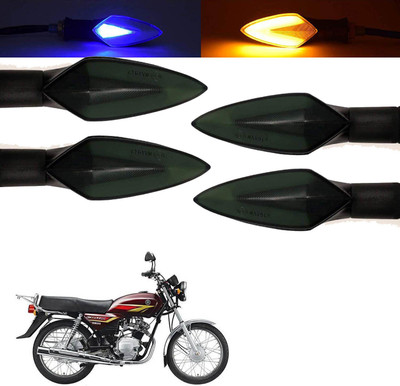Vagary Front, Rear, Side LED Indicator Light for Yamaha Crux(Blue, Yellow)
