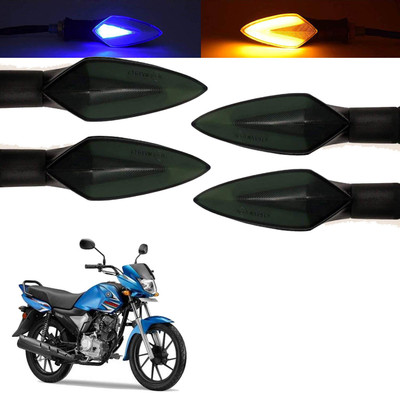 Vagary Front, Rear, Side LED Indicator Light for Yamaha Saluto(Blue, Yellow)