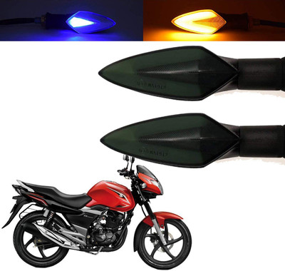 Vagary Front, Rear, Side LED Indicator Light for Suzuki GS 150R(Blue, Yellow)