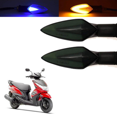Vagary Front, Rear, Side LED Indicator Light for Yamaha Ray Z(Blue, Yellow)