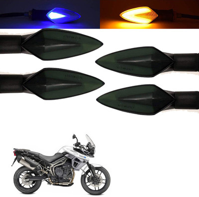 Vagary Front, Rear, Side LED Indicator Light for Suzuki Universal For Bike(Blue, Yellow)