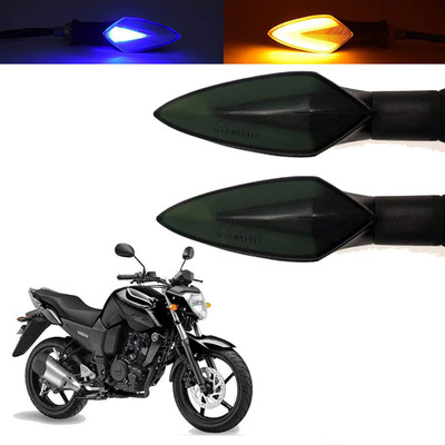Vagary Front, Rear, Side LED Indicator Light for Yamaha FZ16(Blue, Yellow)