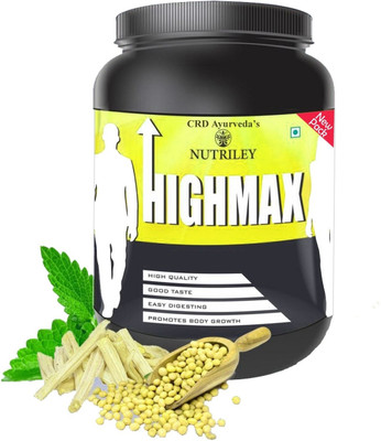 CRD Ayurveda HighMax Height Increaser Increase Growth Powder for Men and Women - Strawberry(500 g)