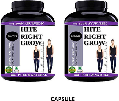 Secure Healthcare Hite Right Grow Growth On Capsule Pack Of 2(2 x 30 No)
