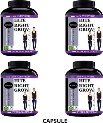 Secure Healthcare Hite Right Grow Growth On Capsule Pack Of 4(4 x 30 Tablets)