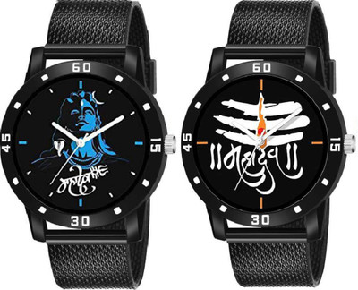 MIVAAN Mahadev pu1 2 Analog Watch  - For Men