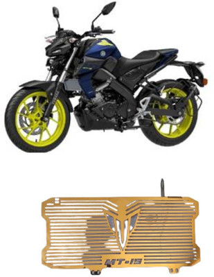 SELVIKE Radiator Grill For MT15 GOLD Bike Radiator Guard(Yamaha)