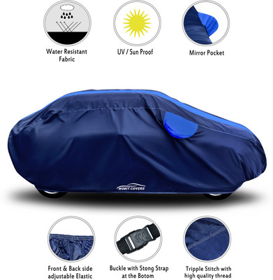 XAFO Car Cover For BMW 5 Series GT (With Mirror Pockets)(Blue)