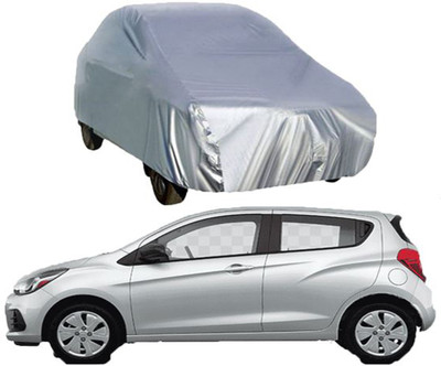 Gali Bazar Car Cover For Ford Figo 1.4L (With Mirror Pockets)(Silver, For 2018 Models)